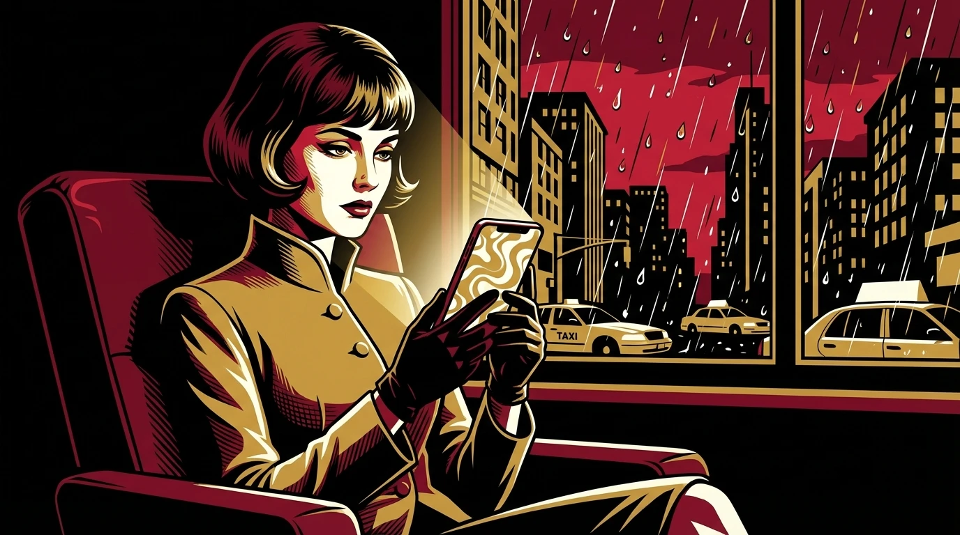 A person finding comfort with an ai companion for loneliness, symbolized by the warm glow of their phone in a quiet, moody room. filename: ai-companion-for-loneliness-bestie-ai.webp