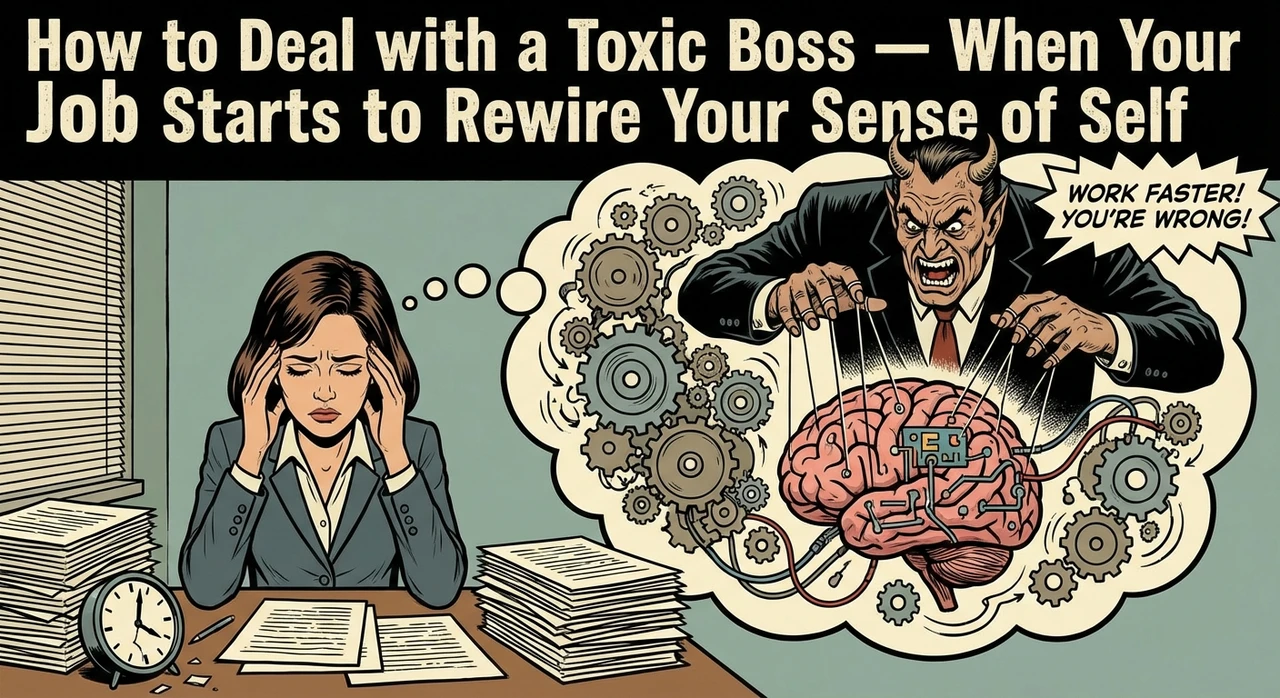 How to Deal with a Toxic Boss — When Your Job Starts to Rewire Your Sense of Self
