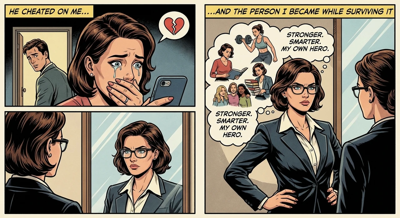 He Cheated on Me — And the Person I Became While Surviving It