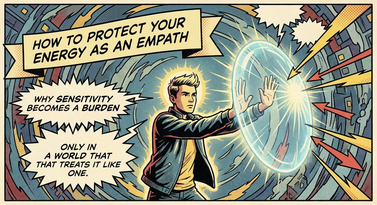 How to Protect Your Energy as an Empath — Why Sensitivity Becomes a Burden Only in a World That Treats It Like One
