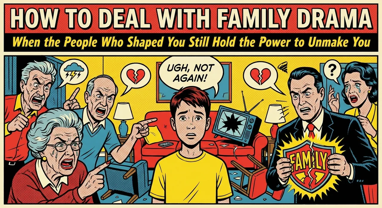 How to Deal With Family Drama — When the People Who Shaped You Still Hold the Power to Unmake You