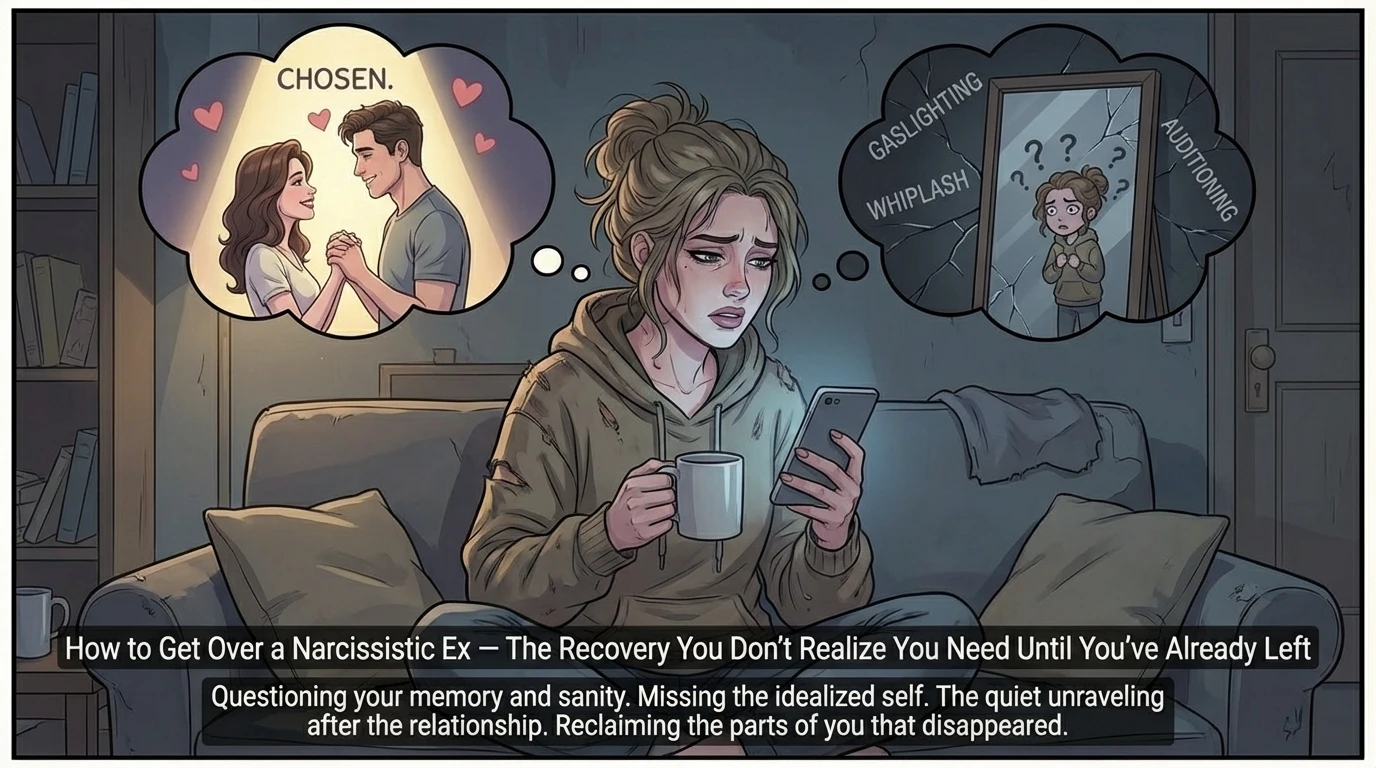 How to Get Over a Narcissistic Ex — The Recovery You Don’t Realize You Need Until You’ve Already Left