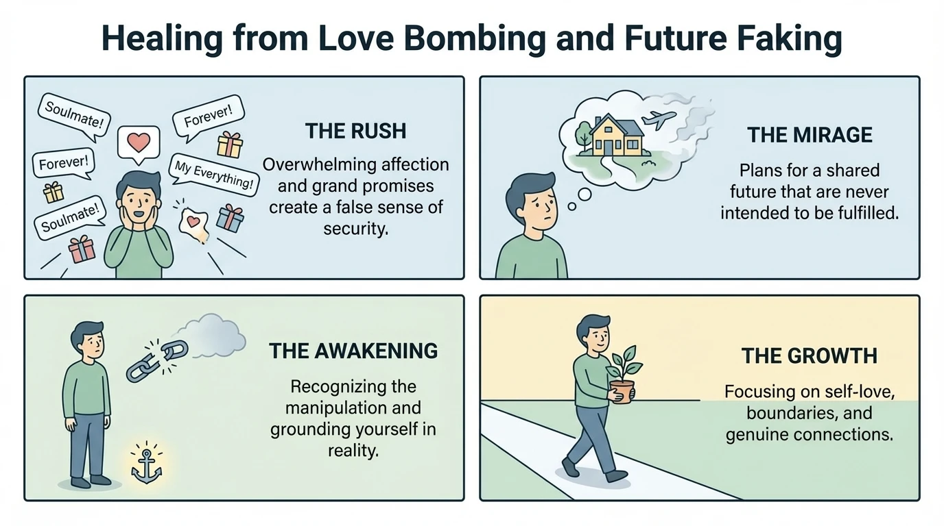 Healing from Love Bombing and Future Faking