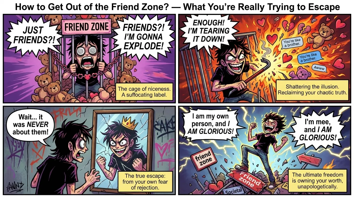How to Get Out of the Friend Zone? — What You’re Really Trying to Escape